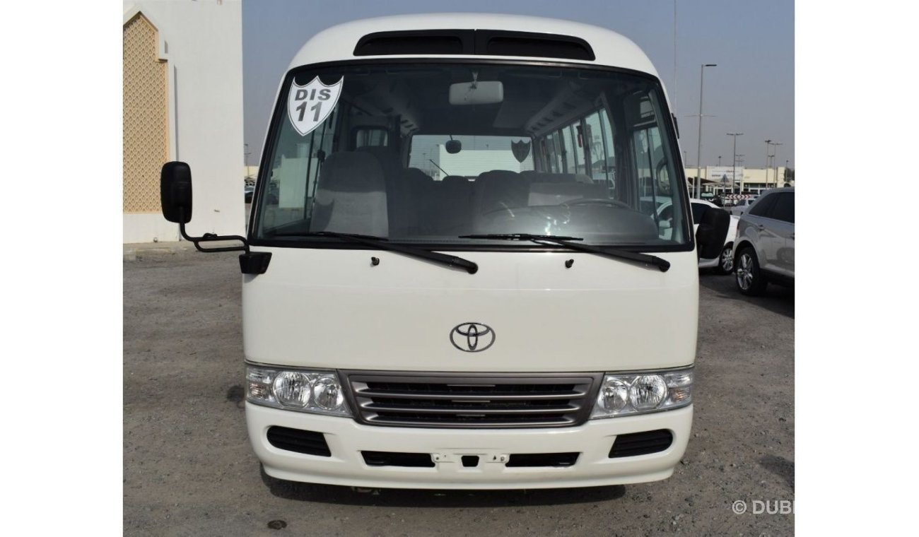 تويوتا كوستر 2014 | TOYOTA COASTER – HIGH ROOF DLX | 4.2L V6 30 SEATS | DIESEL | GCC | LOW KILOMETERS | VERY WELL