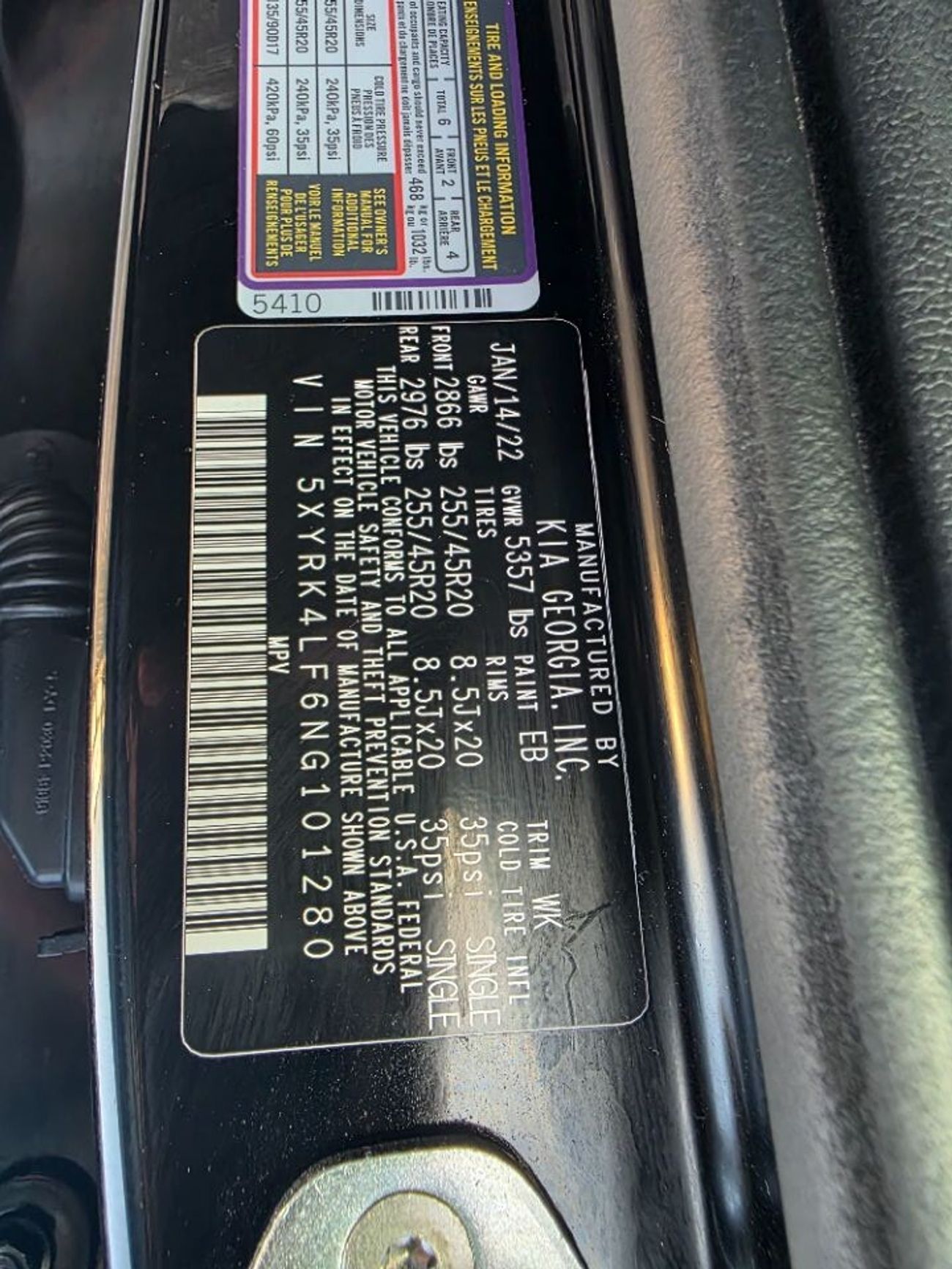 Kia Sorento 2022 Model SX 2.4cc engine Paranomic roof,  360 camera and 7 seater