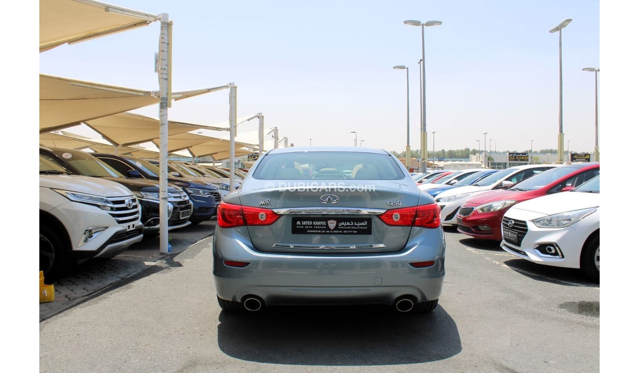 Infiniti Q50 GCC - ACCIDENTS FREE - FULL OPTION - 2.0 TWIN TURBO