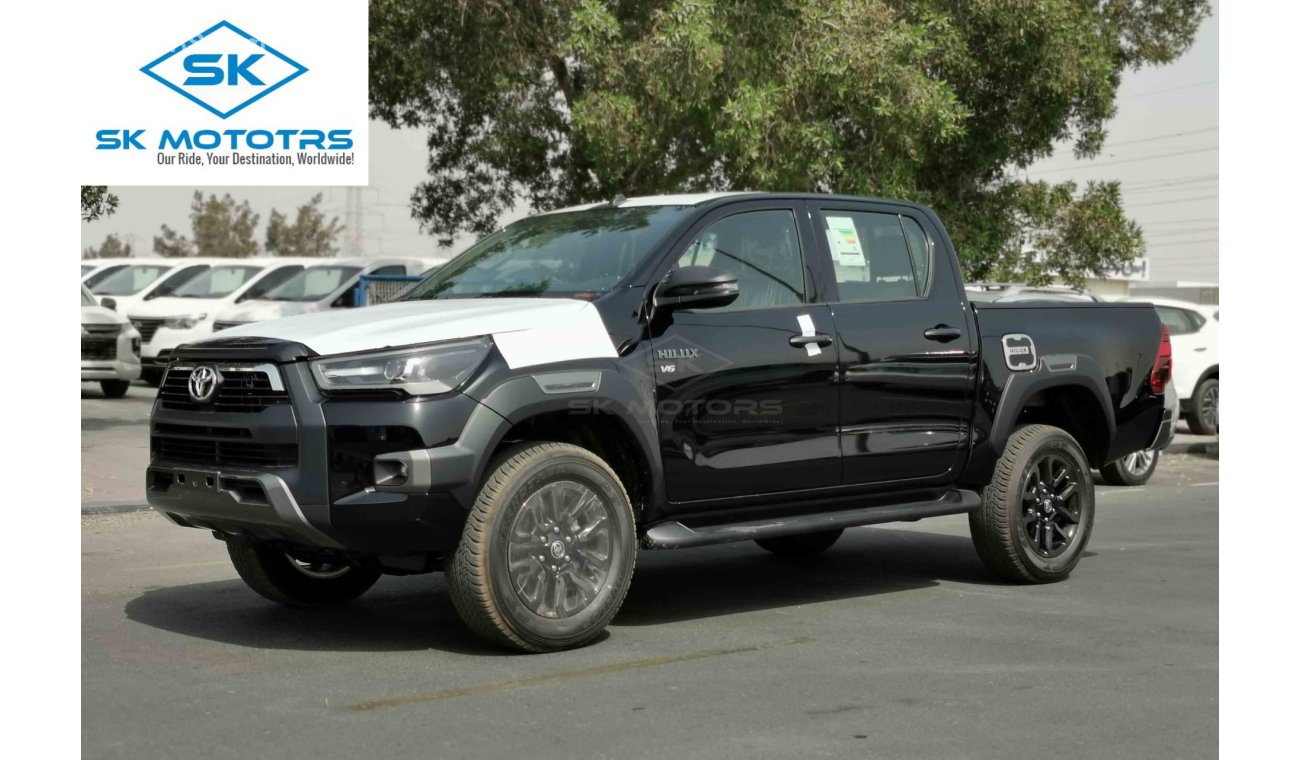 Toyota Hilux 4.0L V6 Petrol, 18" Rims, DRL LED Headlights, Front & Rear A/C, Fabric Seats, USB (CODE # THAD08)