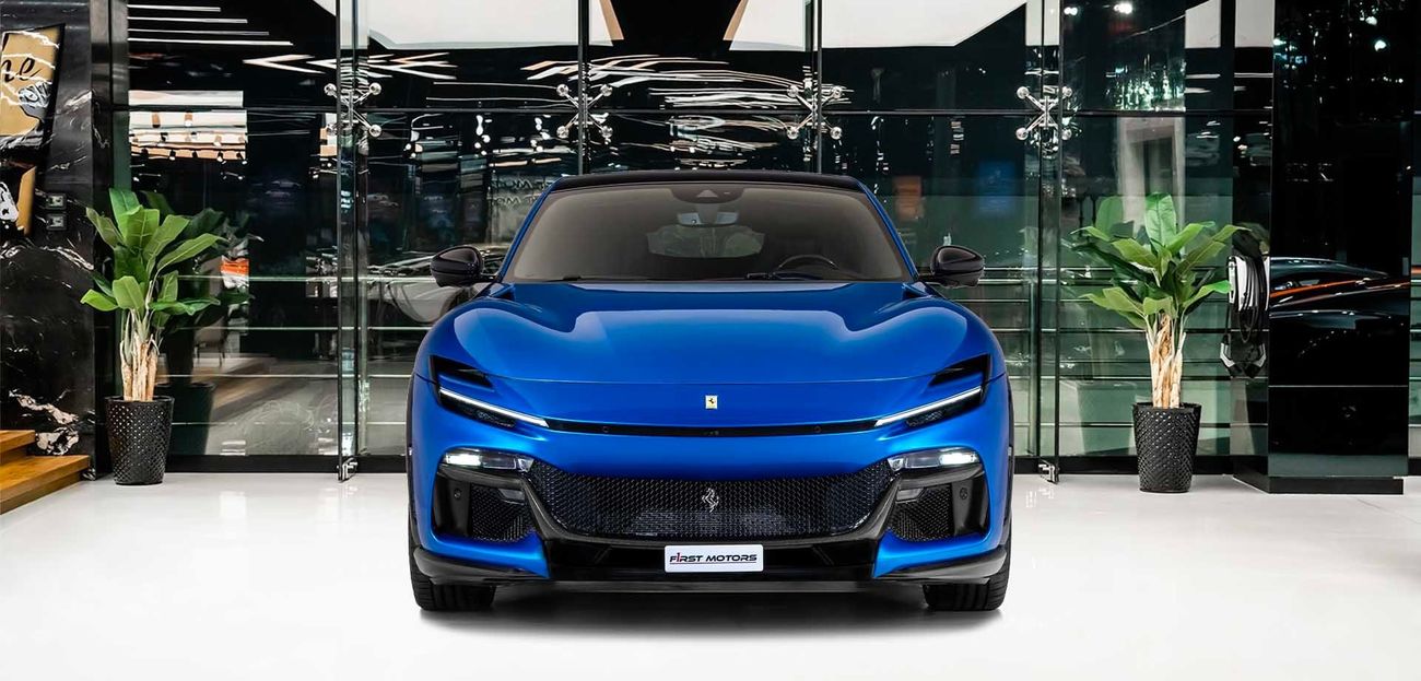 Ferrari Purosangue 6.5L V-12 Naturally Aspirated Engine