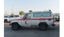 Toyota Land Cruiser Hard Top Toy. LC 78 H/T 4.0L PET - M/T - 20YM - STD/RF AMBULANCE