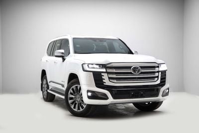 Toyota Land Cruiser VXR 3.5L - Platinum White Pearl Inside Red | Export Only