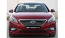 Hyundai Sonata Hyundai Sonata 2016 full option GCC, without accidents, very clean from inside and outside