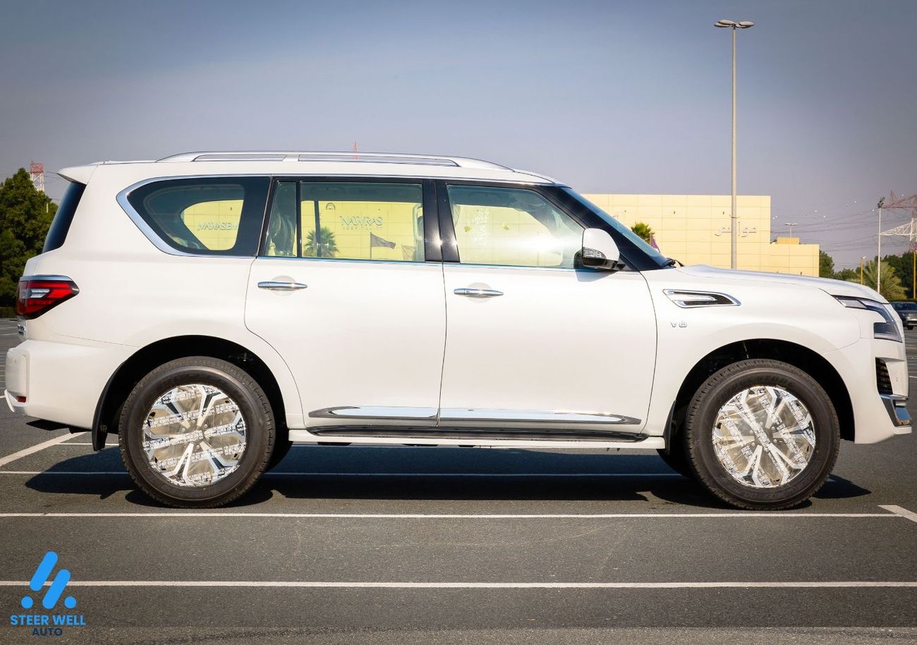 Nissan Patrol LE Titanium 5.6L / Warrior V8 / 7 4WD A/T Petrol / The Best Luxury SUV - GCC - Book Now