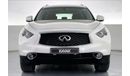 Infiniti QX70 Luxury / Luxe Sensory | 1 year free warranty | 0 down payment | 7 day return policy
