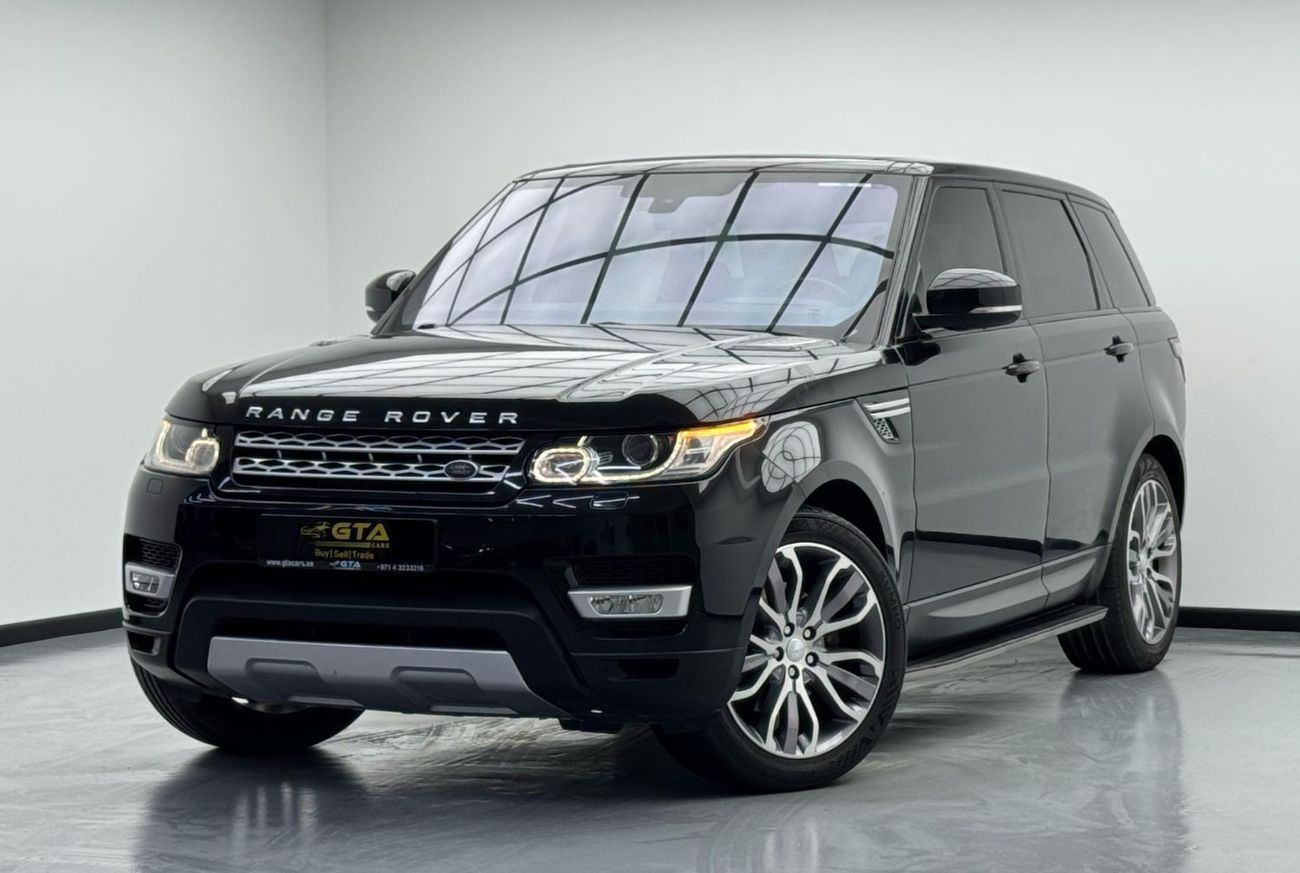 لاند روفر رينج روفر سبورت HSE 3.0L (340 HP) 2016 Range Rover Sport HSE V6, Service History, Excellent Condition, GCC