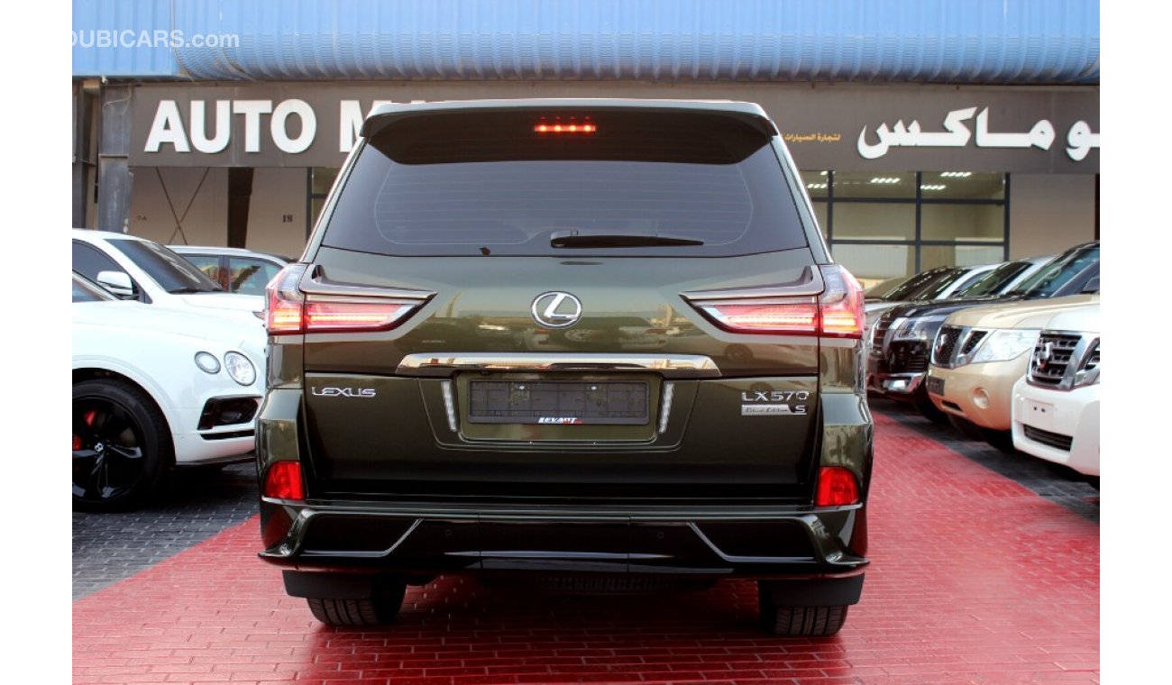 Lexus LX570 (2021) Black Edition GCC