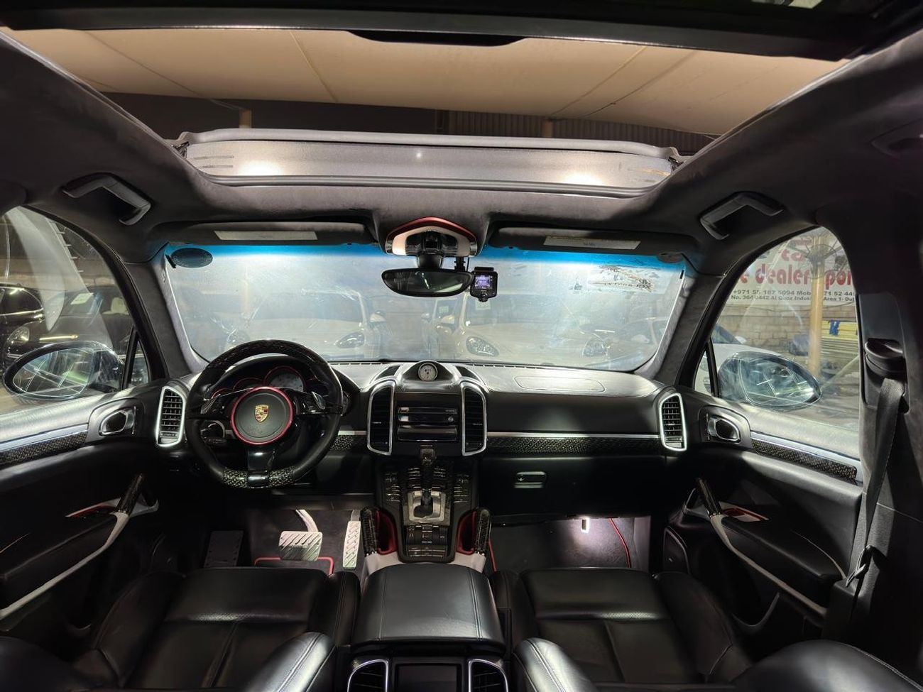 Porsche Cayenne Turbo 4.8L (500 HP) | MANSORY CARBON BONNET | MANSORY CARBON INTERIOR | VOSSEN 22 INCH ALLOY WHEELS