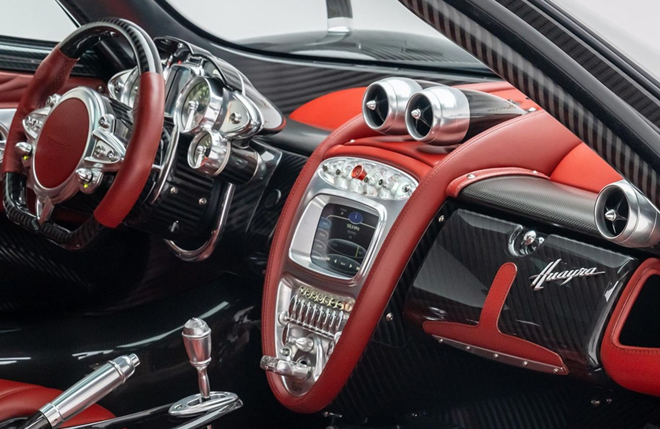 Pagani Huayra 6.0L V-12 Twin-Turbocharged Engine