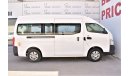 Nissan Urvan NV-350 2.5L MAN 13-SEATER VAN 2018 GCC