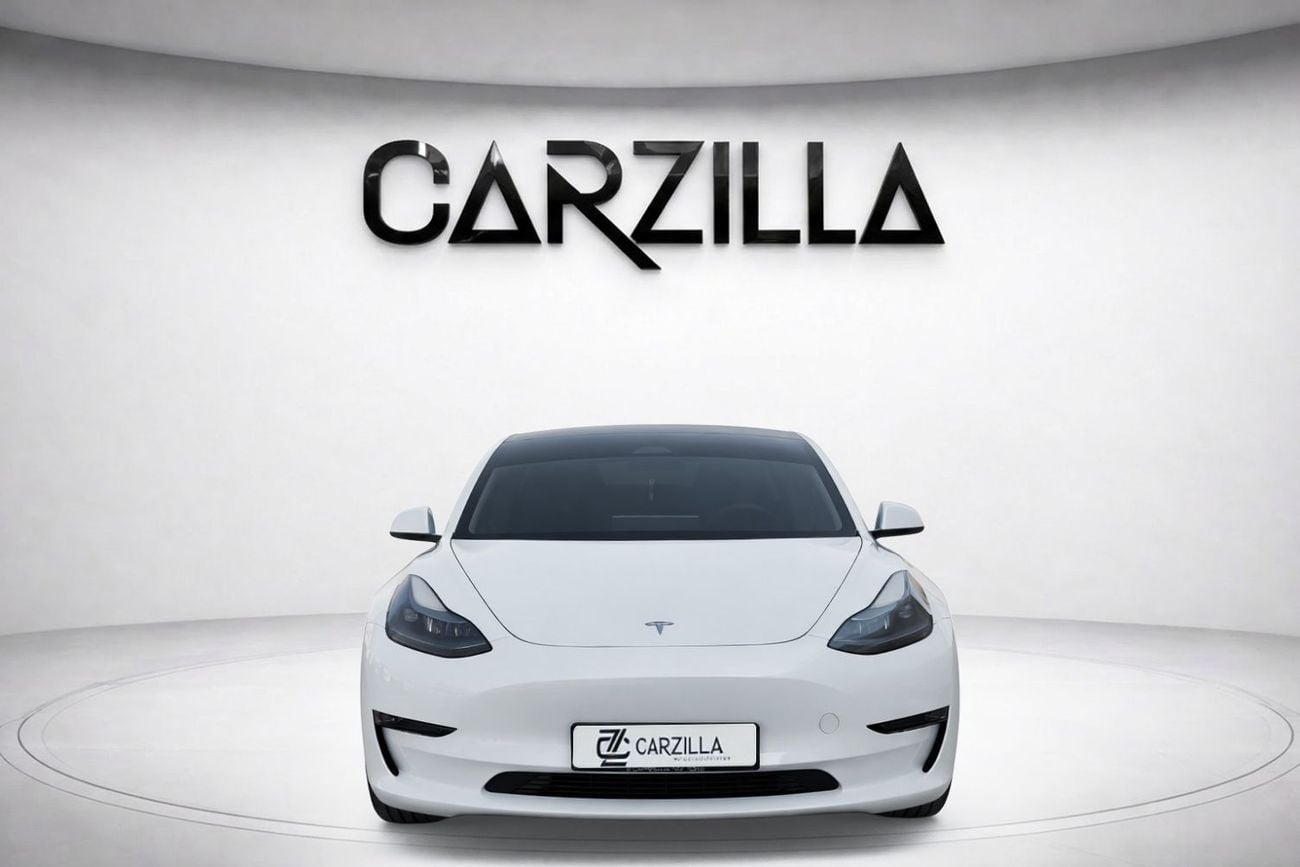 Tesla Model 3 Long Range (AWD) RAMADAN OFFER l AED 1,860 P.M l 0% Down Payment l Long Range | Tesla Warranty