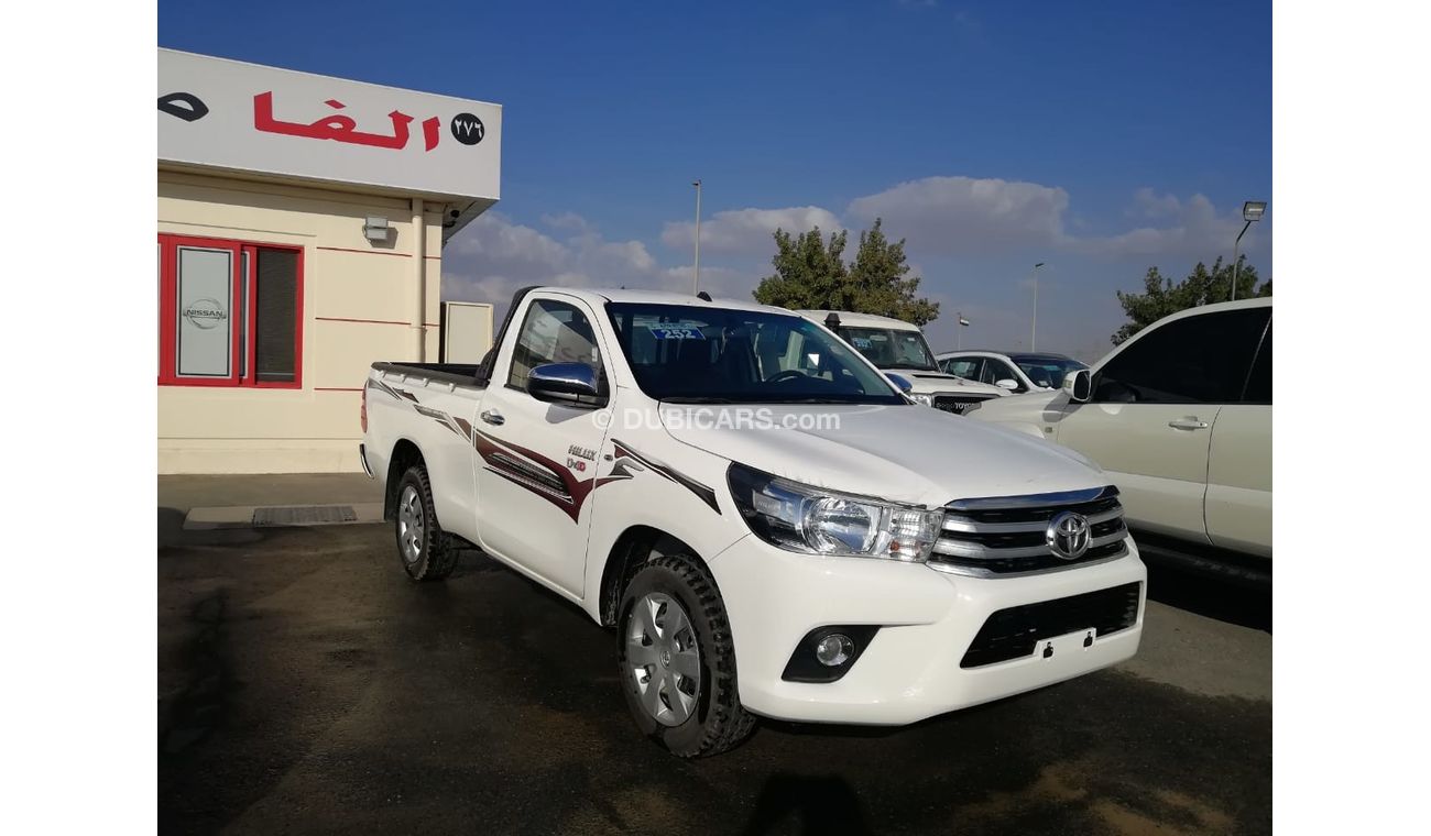 Toyota Hilux 2.4L Diesel 4X2 single cabin Mid Options