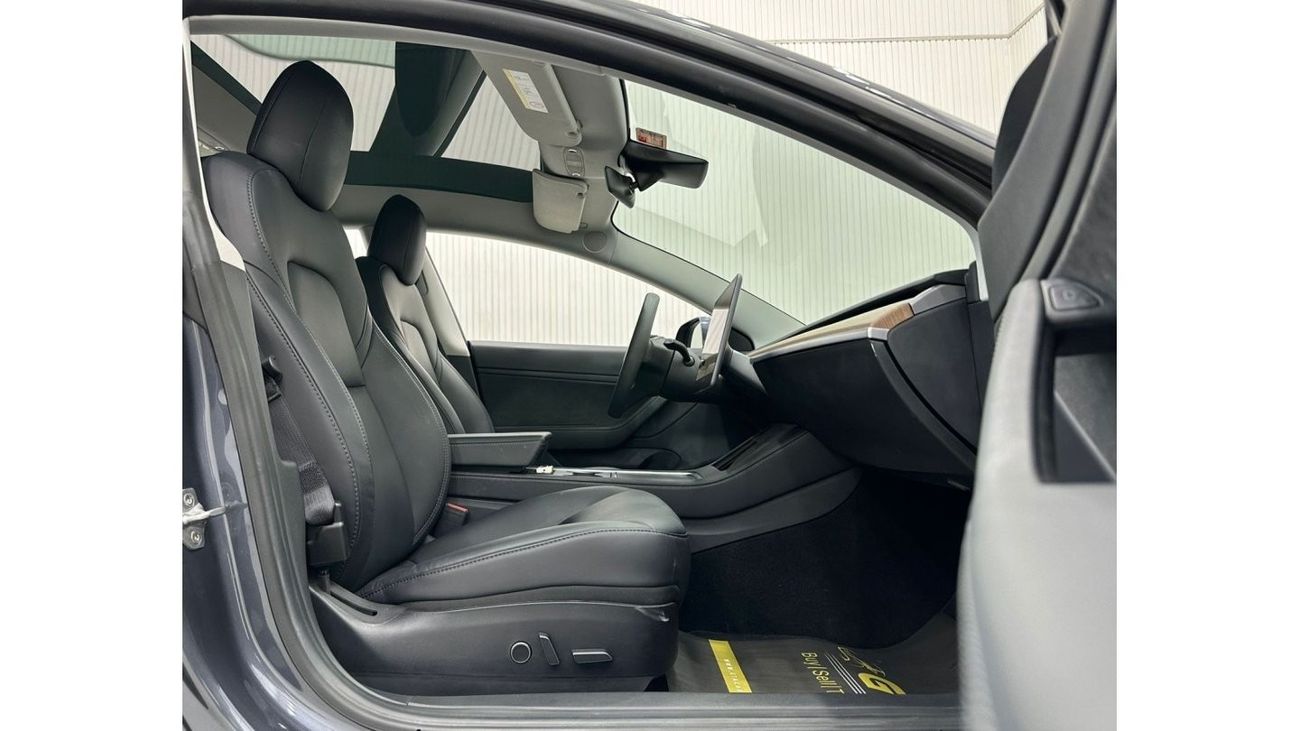 Tesla Model 3 2021 Tesla Model 3 Long Range, 2025 Tesla Warranty, 2029 Tesla Battery + Drive Unit Warranty, GCC