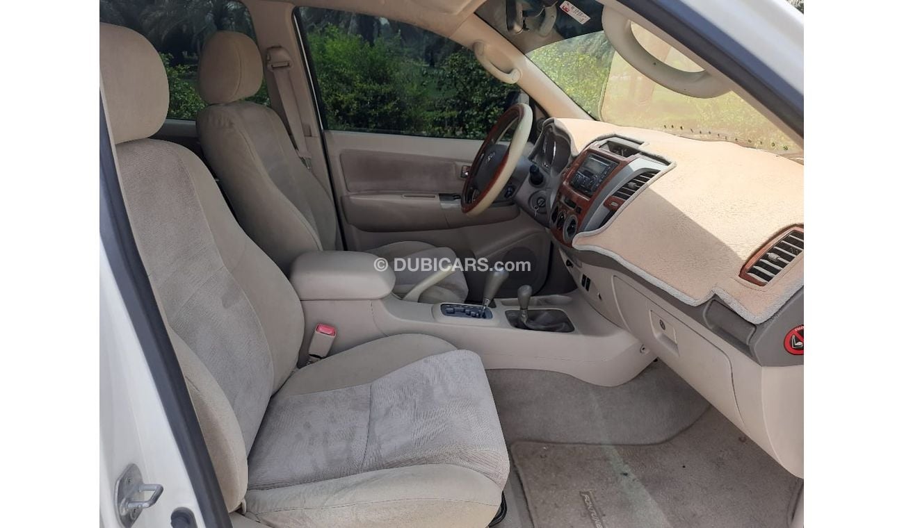 تويوتا فورتونر تويوتا فورشنر 2008 مواصفات خليجي دفع رباعي فل اتوماتيك بحاله ممتازه جدا