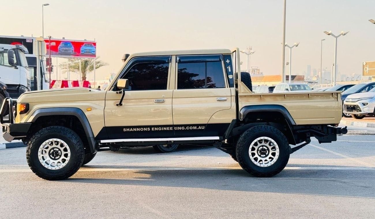 Toyota Land Cruiser Pick Up DOUBLE CABIN | 4.5L DIESEL ENGINE | MANUAL TRANSMISSION | RHD | AIR SNORKEL