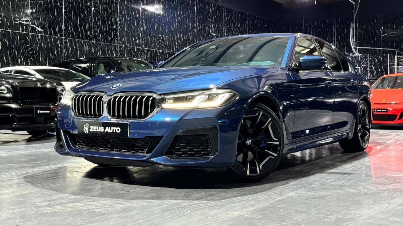 BMW 530i M Sport 2.0L 2022 BMW 530i M-Sport, 2027 BMW Warranty + Service Pack, Excellent Condition, GCC