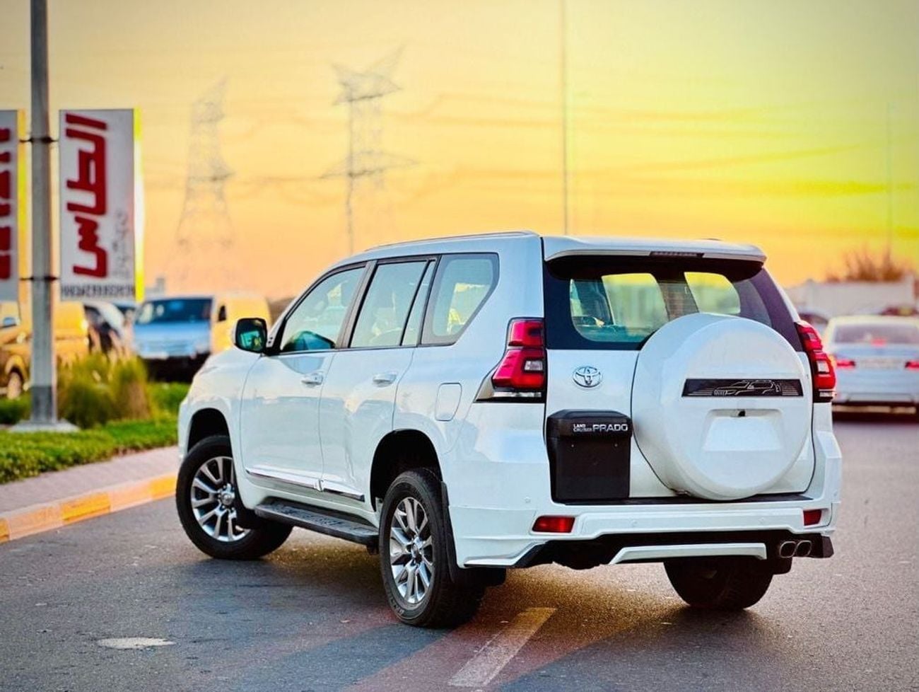 Toyota Prado EXR 2021 Model LHD Petrol Top Of The Range Very Clean and Perfect Condition