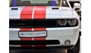 Dodge Challenger FULL SERVICE HISTORY! Dodge Challenger 2013 Model!! in White Color! GCC Specs