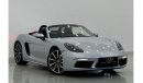 Porsche 718 Boxster Std 2017 Porsche Boxter 718, Full Service History, Warranty, GCC