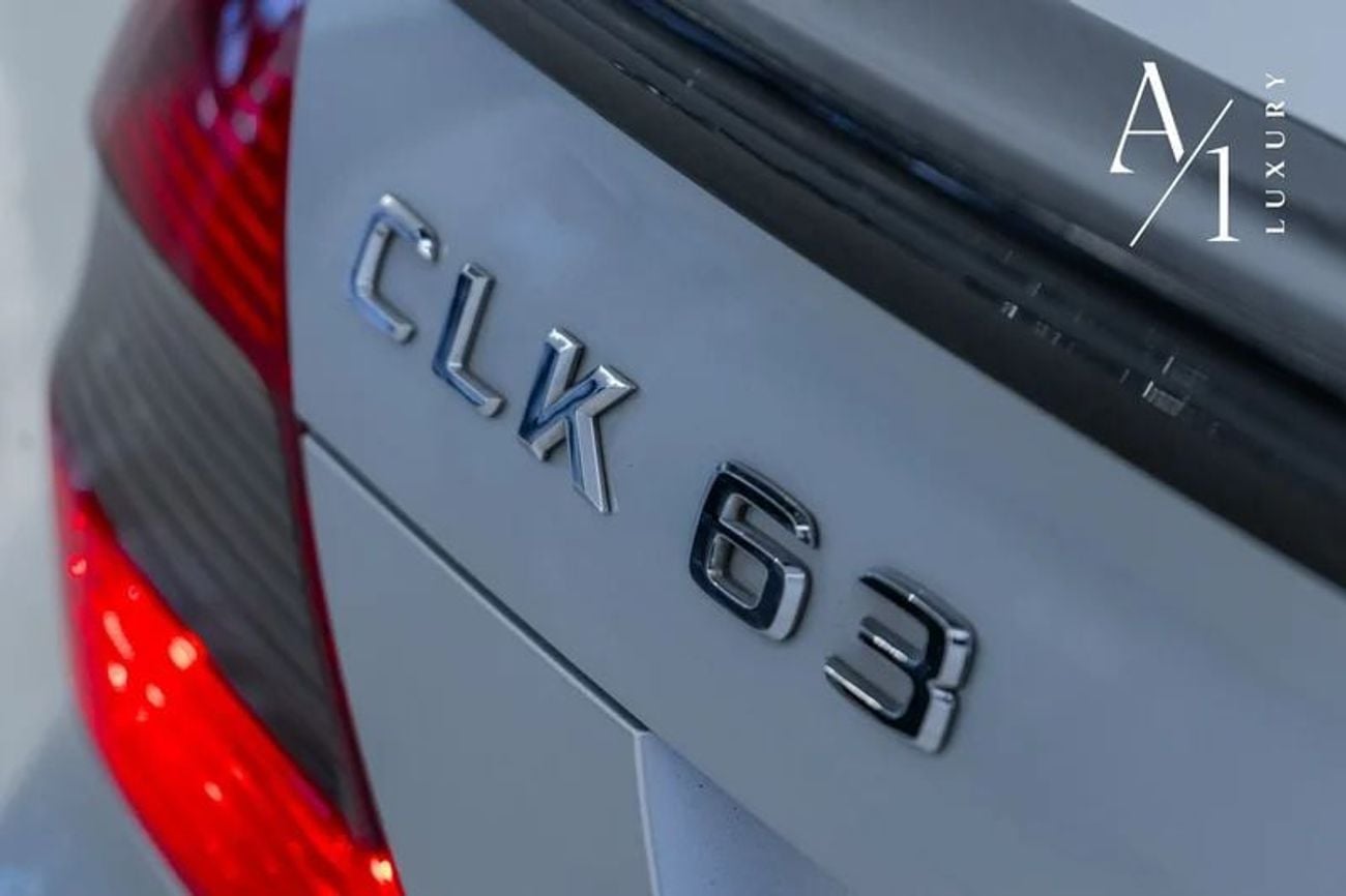 مرسيدس بنز CLK 63 AMG BlackSeries V8 2008 MERCEDES-BENZ CLK 63 BLACKSERIES V8, FULL SERVICE HISTORY, GCC SPEC