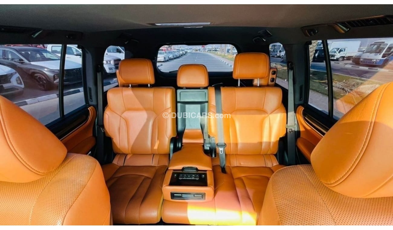 Lexus LX 570 5700CC PETROL | SUNROOF | 4WD | LHD | FULL OPTION | PREMIUM ORANGE LEATHER SEATS