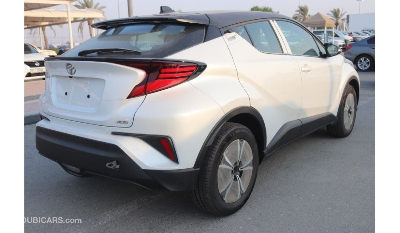 تويوتا C-HR 1.2L,AWD, LEATHER SEAT, ELECTRIC SEAT, JBL SOUND SYSTEM, ALLOY WHEELS, 2023 FOR EXPORT ONLY