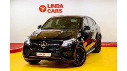 Mercedes-Benz GLE 43 AMG RESERVED ||| Mercedes Benz GLE 43 Coupe Orange Edition 2018 GCC under Warranty with Flexible Down-Pa