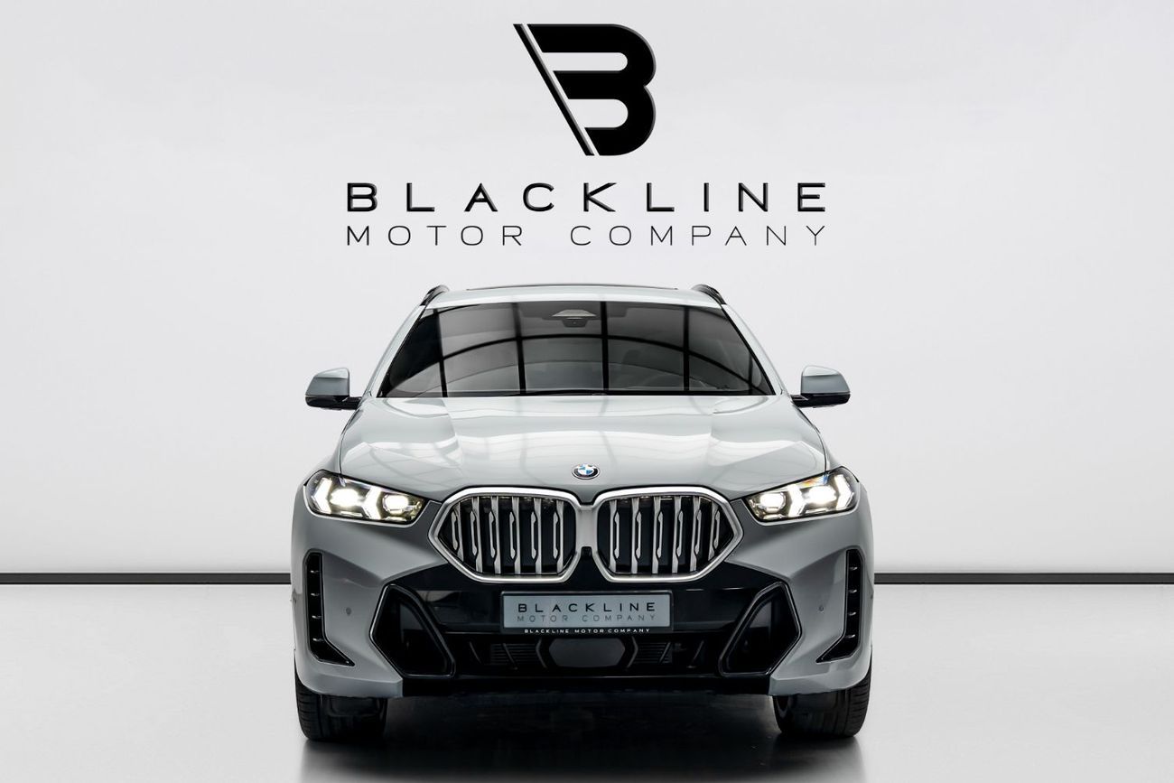 BMW X6 40i M Sport 3.0L 2025 BMW X6 XDrive 40i, 2029 BMW Warranty + Service Contract, Low KMs, GCC