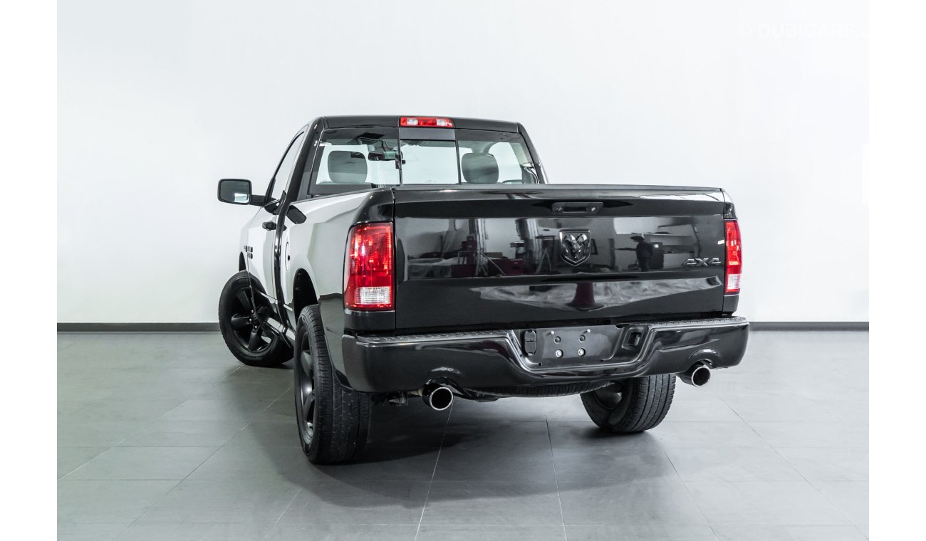 رام 1500 2017 Dodge Ram 1500 5.7L V8 Hemi, Blackline Pack, Single Cab / Full Dodge Service History & Extended