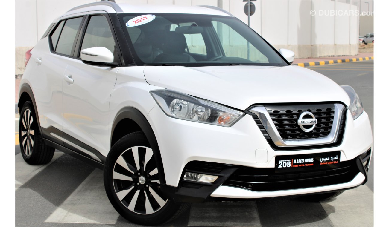 Nissan Kicks Nissan Kicks 2017 GCC in excellent condition No.1 without accidents, very clean from inside and outs