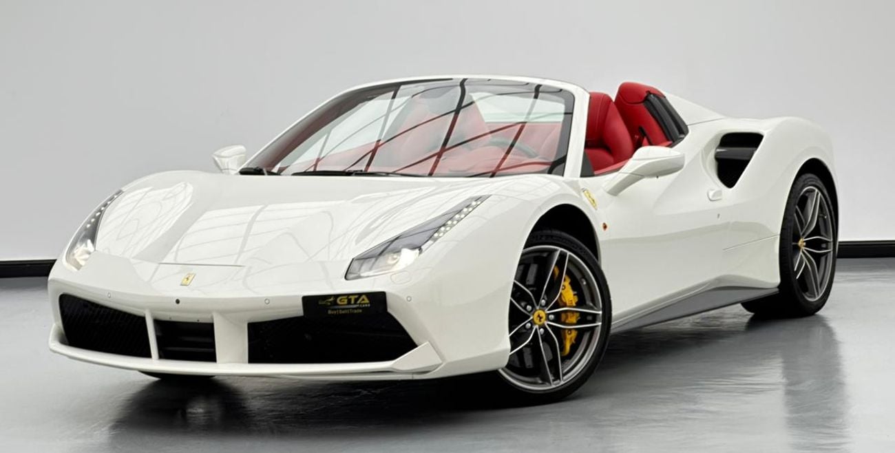 فيراري 488 سبايدر 2017 Ferrari 488 Spider, Full Service History, Excellent Condition, GCC