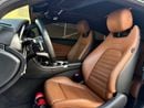 Mercedes Benz C200 STANDARD 2019 C200 COUPE 2019 GCC | SINGLE OWNER | PERFECT CONDITION