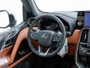 لكزس LX 700h VIP ECTAV0008 - لكزس LX700h VIP موديل 2026 - محرك 3.5 لتر هجين أوتوماتيكي - لون أبيض مع مقصورة داخلية بل