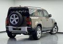 Land Rover Defender 110 HSE P400 3.0L 2024 Land Rover Defender 110 P400 HSE, 2028 Land Rover Warranty, Very Low Kms, GCC