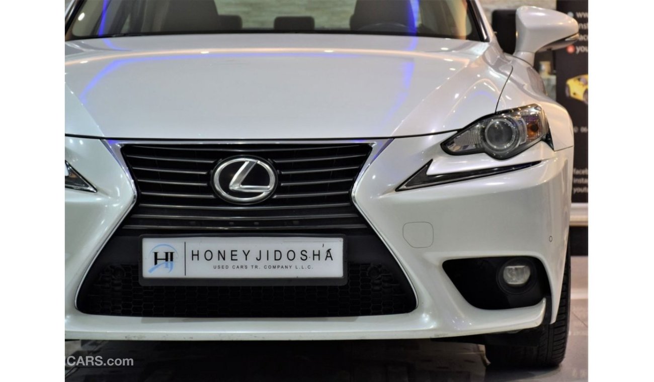 لكزس IS 200 EXCELLENT DEAL for our Lexus IS 200t 2016 Model!! in White Color! GCC Specs