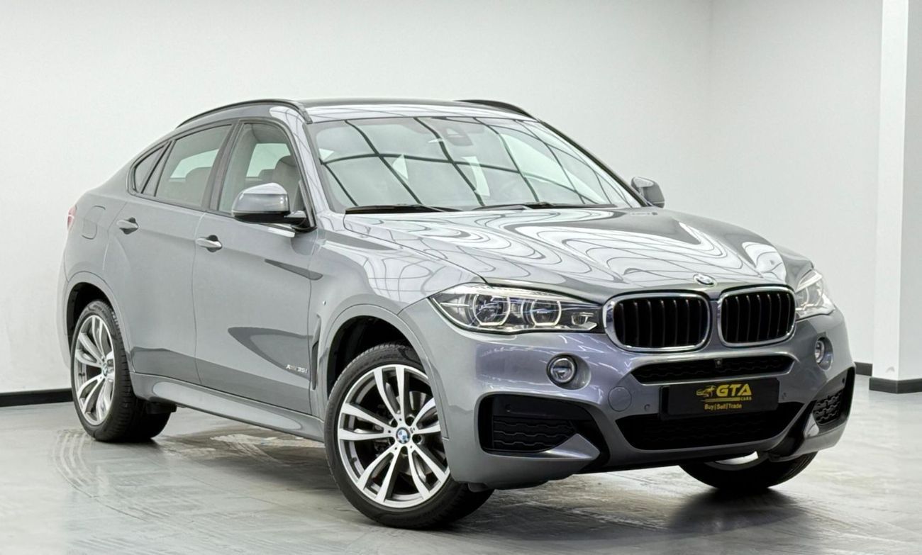 BMW X6 35i M Sport 3.0L 2018 BMW X6 xDrive35i M-Sport, Warranty, Full BMW Service History, Excellent Condit