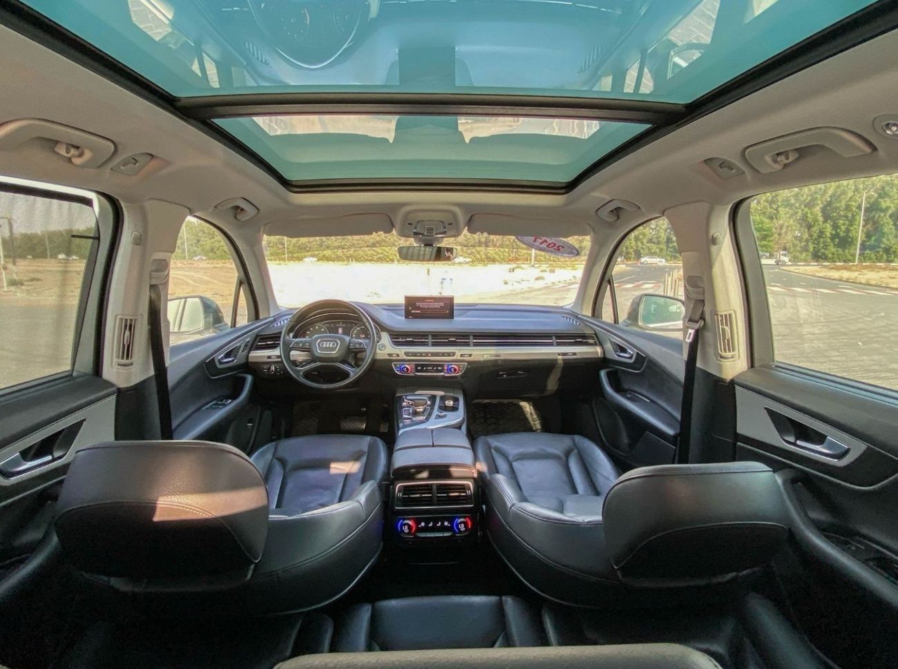 أودي Q7 40 TFSI quattro 2.0L Audi Q7 40 TFSI quattro 2017 V4 , GCC, accident-free, in excellent condition