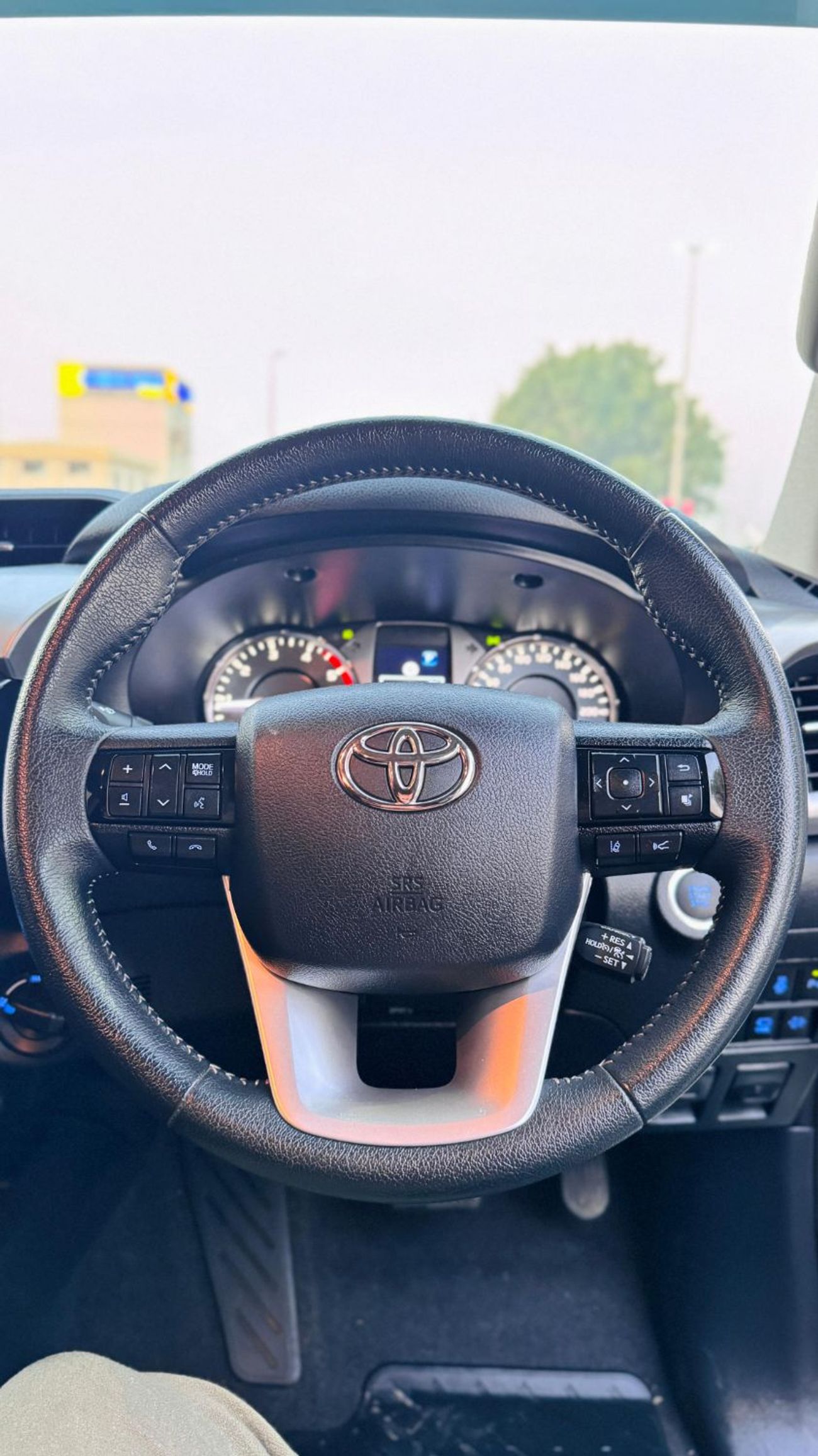 Toyota Hilux Toyota pickup Hilux 2023 RHD Automatic gear white colour Black interior