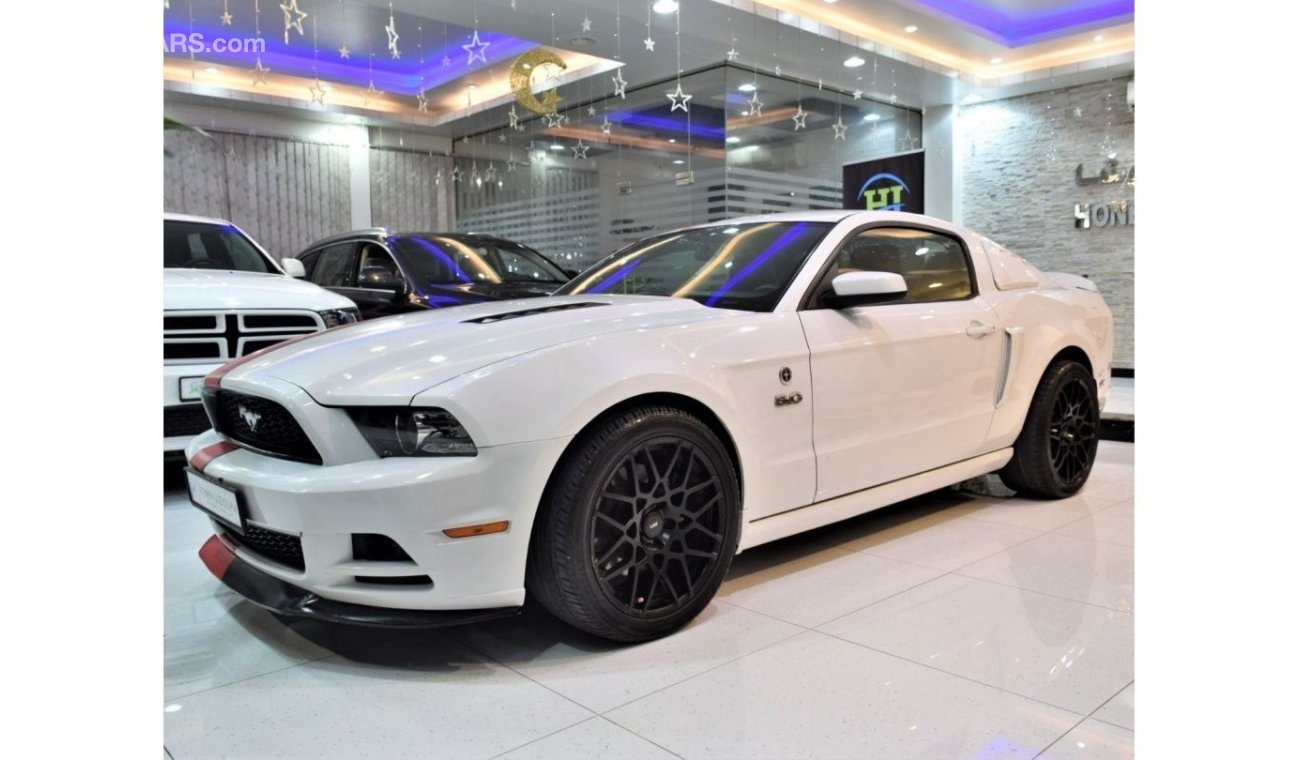 Ford Mustang EXCELLENT DEAL for our Ford Mustang GT 5.0 ( 2014 Model! ) in White Color! GCC Specs
