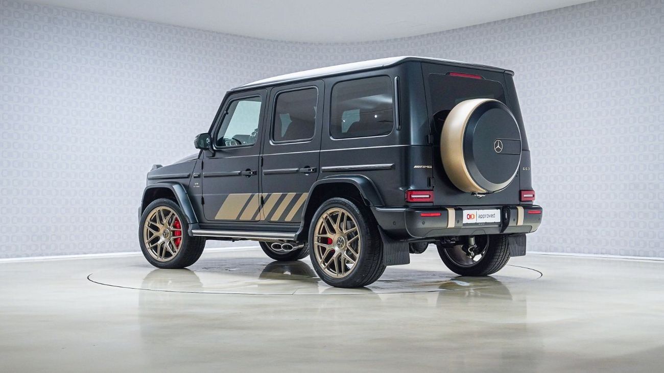 Mercedes-Benz G 63 AMG Grand Edition | AED 11,565 PM | Up to 3 Years Unlimited Warranty |