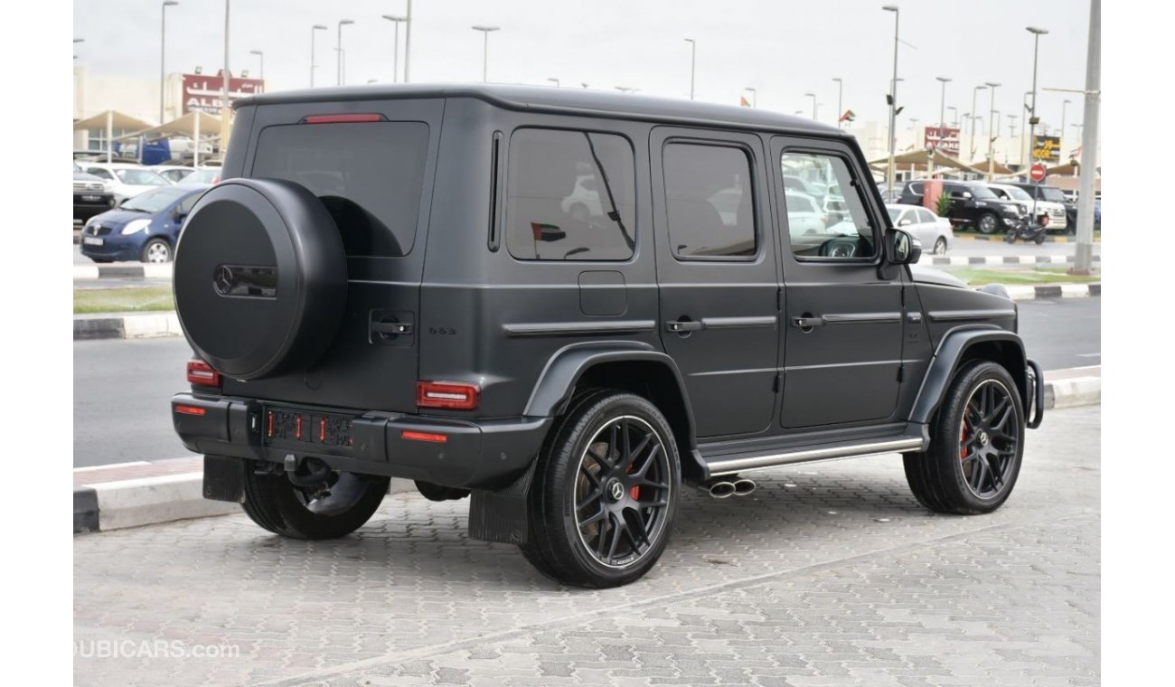 مرسيدس بنز G 63 AMG MAT EXTERIOR WITH CARBON FIBER PACKAGE | GCC WITH DEALERSHIP WARRANTY