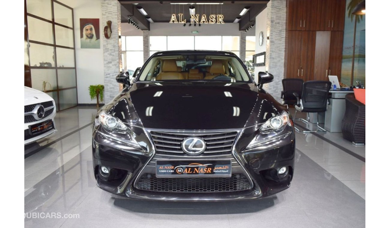 Lexus IS 200 IS-200t, Full Service History - GCC Specs, Excellent Condition - Single Owner, Accident Free