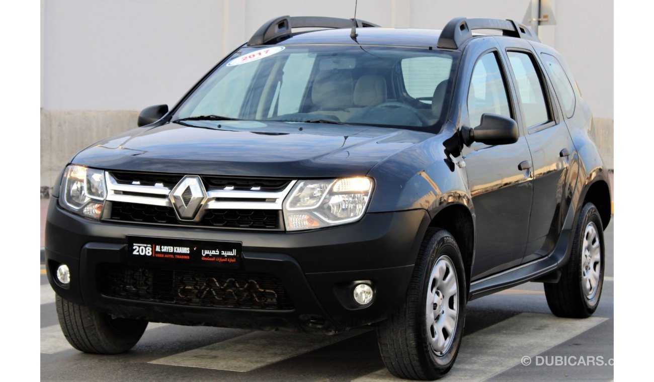 Renault Duster Renault Duster 2017 GCC in excellent condition without accidents, very clean from inside and outside