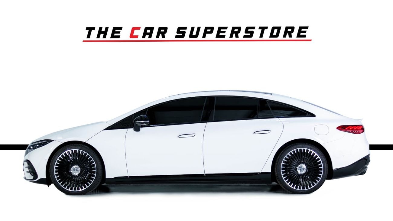 Mercedes-Benz EQS 450+ 450 PLUS-GCC-Gragash Warranty-High Specifications-Night Package-22Inch AMG Rims