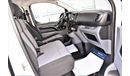 Peugeot Expert AED 910 PM | 2.0L L3 AT 9STR VAN GCC DEALER WARRANTY