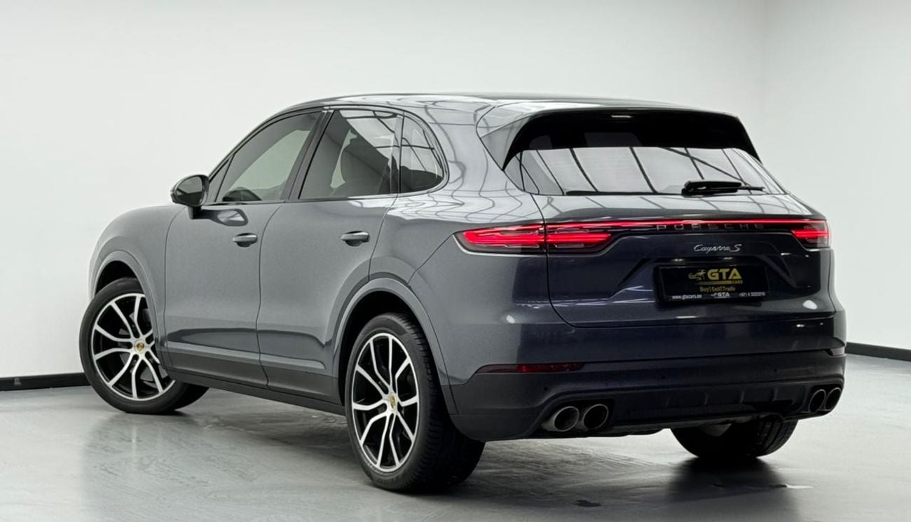 بورش كايان S 2.9L (440 HP) 2019 Porsche Cayenne S, Warranty, Full Porsche Service History, Sport Chrono Package