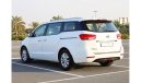 Kia Carnival | Grand Carnival | 8 Seater | 6 CYL | Excellent Condition | GCC Specs