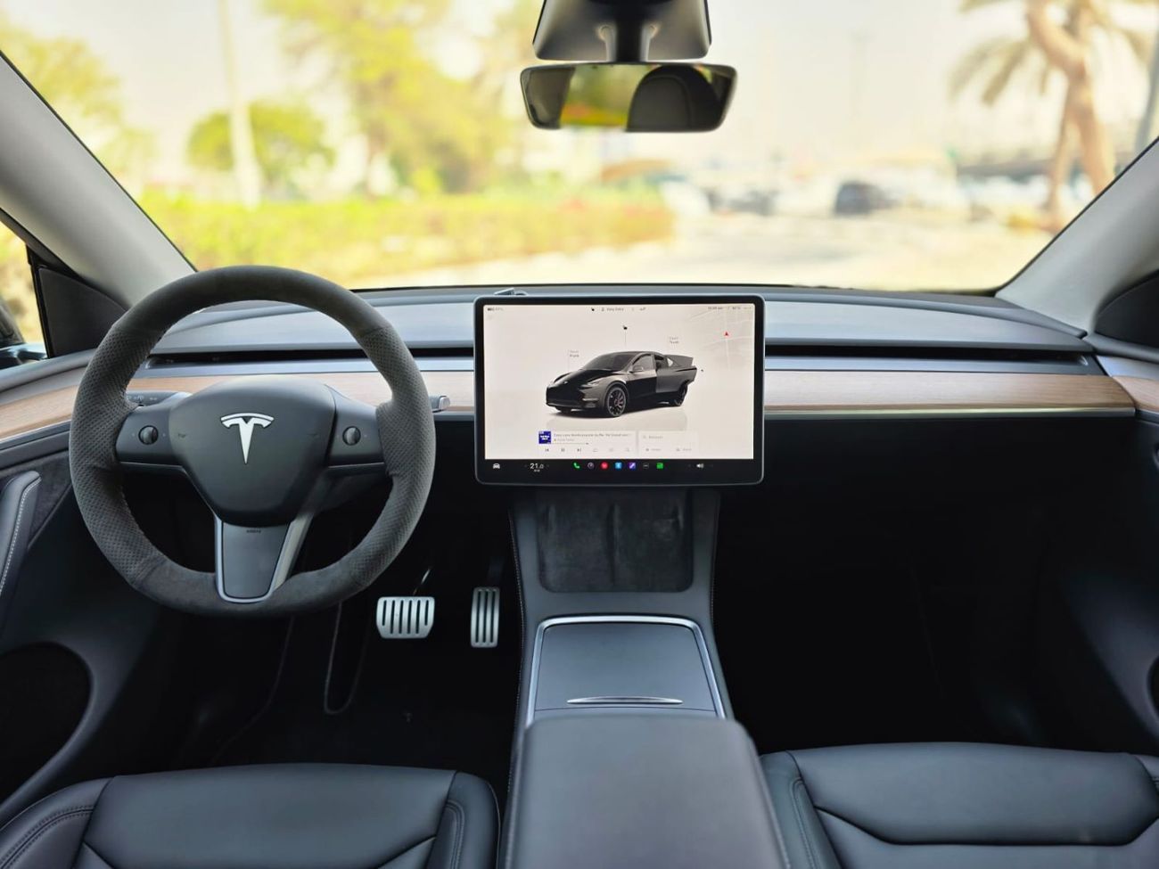 Tesla Model Y Performance (AWD) DUAL MOTOR 4WD 2024 GCC LOW MILEAGE WITH TESLA  AGENCY WARRANTY IN BRAND NEW CONDI