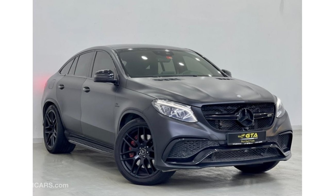 مرسيدس بنز GLE 63 AMG S S 2017 Mercedes-Benz GLE 63 S AMG, Service History, Warranty, Low Kms, GCC